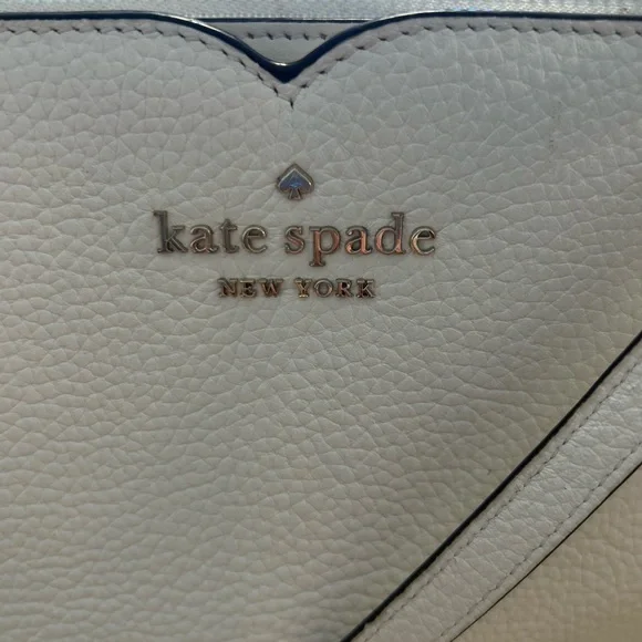White Kate Spade tote 10 x 16 - Picture 1 of 4